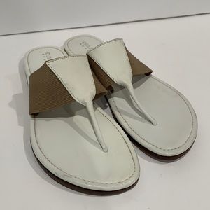 COLE HAAN sporting white sandal Sz 8 1/2